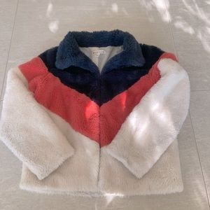 SO CUTE faux fur girls coat